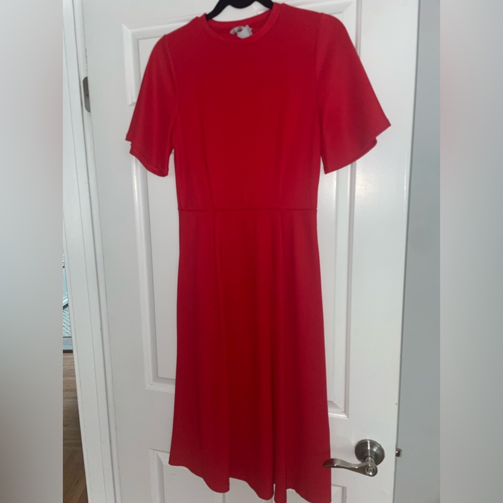 H&M red dress